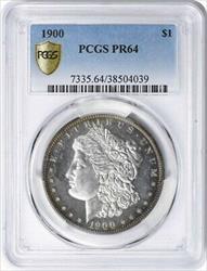 1900 Morgan Silver Dollar PR64 PCGS