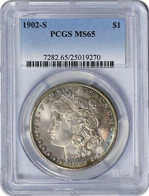 1902-S Morgan Silver Dollar MS65 PCGS
