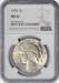 1934 Peace Silver Dollar MS62 NGC