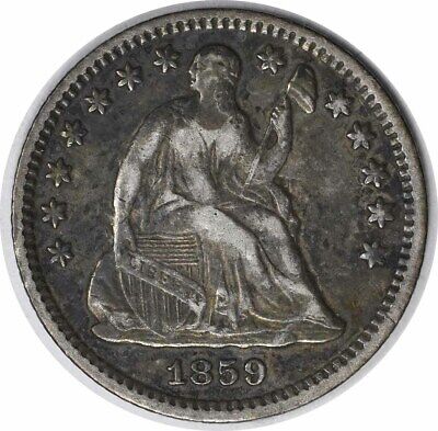 1859-O Liberty Seated Silver Half Dime EF Uncertified #1026
