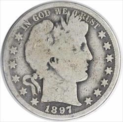 1897-O Barber Silver Half Dollar G Uncertified #331