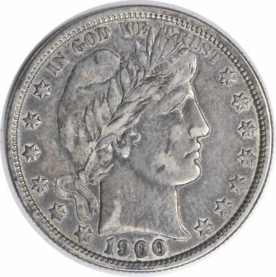 1900-O Barber Silver Half Dollar EF Uncertified #1139