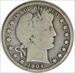 1904-S Barber Silver Half Dollar VG Uncertified #319