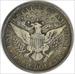 1912 Barber Silver Half Dollar VF Uncertified #1014