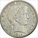 1915-S Barber Silver Half Dollar Choice AU Uncertified #133