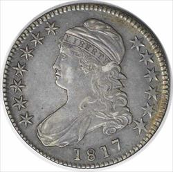 1817 Bust Half Dollar AU58 Uncertified #118
