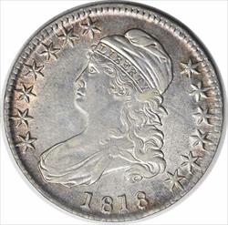 1818 Bust Half Dollar AU Uncertified #1110