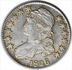 1826 Bust Half Dollar AU Uncertified #1021