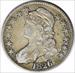 1826 Bust Half Dollar AU Uncertified #1022
