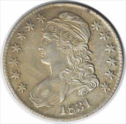 1831 Bust Half Dollar AU Uncertified #146