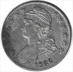 1832 Bust Half Dollar Small Letters AU Uncertified #212