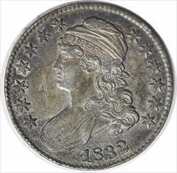 1832 Bust Half Dollar Small Letters AU Uncertified #213