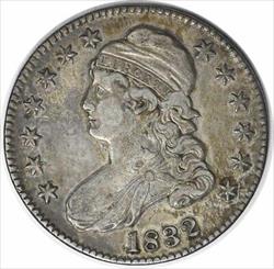 1832 Bust Half Dollar Small Letters Choice EF Uncertified #218