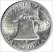 1949-S Franklin Silver Half Dollar MS63 Uncertified #1027