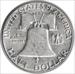1951 Franklin Silver Half Dollar AU Uncertified #800