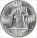 1961-D Franklin Silver Half Dollar MS63 Uncertified #310