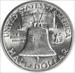 1961-D Franklin Silver Half Dollar MS63 Uncertified #312