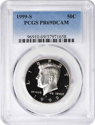 1999-S Kennedy Half Dollar PR69DCAM Clad PCGS