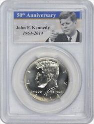 2014-P Kennedy Half 50th Anniversary Uncirculated Set SP67 PCGS (Photo Label)