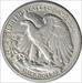 1923-S Walking Liberty Silver Half Dollar EF Uncertified #1112