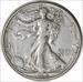 1938-D Walking Liberty Silver Half Dollar EF Uncertified #308