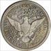 1901-O Barber Silver Quarter EF Uncertified #1049