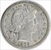 1903 Barber Silver Quarter AU Uncertified #1149