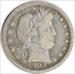 1904-O Barber Silver Quarter VF Uncertified #1218