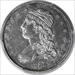 1834 Bust Silver Quarter AU55 PCGS