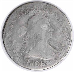 1806/5 Bust Silver Quarter AG Uncertified #302