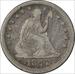1847-O Liberty Seated Quarter VF Uncertified #142
