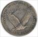 1917-S Standing Liberty Silver Quarter Type 1 VF Uncertified #1203
