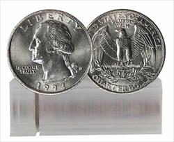 1993-D BU Washington Quarter 40-Coin Roll
