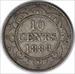 1888 Newfoundland 10 Cents KM3 VF Uncertified #1109