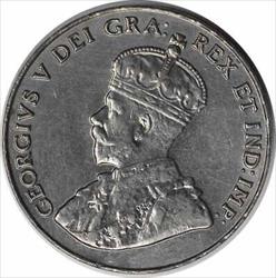 1926 Canada 5 Cents Near 6 KM29 AU58 Uncertified #1049