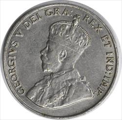 1926 Canada 5 Cents Near 6 KM29 AU Uncertified #1031