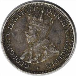 1912 (L) Australia 6 Pence KM25 EF Uncertified #207