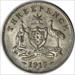 1917 M Australia 3 Pence KM24 UNC Uncertified #942