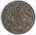 1918 M Australia 6 Pence KM25 F+ Uncertified #217