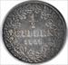 1839 German States- Wurttemberg 1/2 Gulden KM573 VF Uncertified #1035