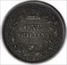 1871 Great Britain 1 Shilling KM734.2 EF Uncertified #1210