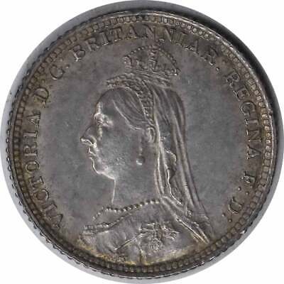 1888 Great Britain 4 Pence KM773 BU Uncertified #138
