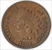 1/1866 Indian Cent RPD FS-302 S-3 VF Uncertified #1245