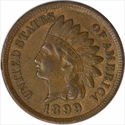 1899 Indian Cent AU Uncertified
