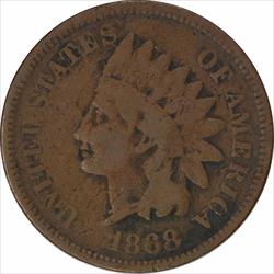 1868 Indian Cent G Uncertified