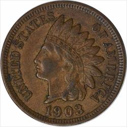 1903 Indian Cent EF Uncertified