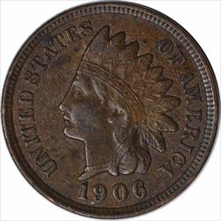 1906 Indian Cent EF Uncertified