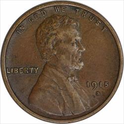 1915-S Lincoln Cent EF Uncertified