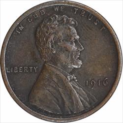 1916-P Lincoln Cent EF Uncertified