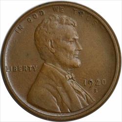 1920-S Lincoln Cent EF Uncertified